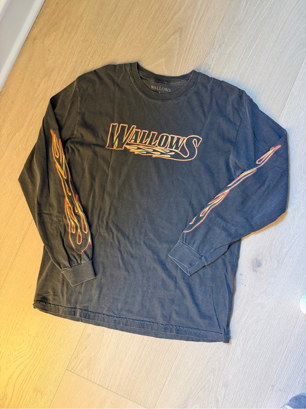 Wallows Merch Long Sleeve Flame Shirt